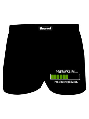 Přemýšlím pánské trenky Black