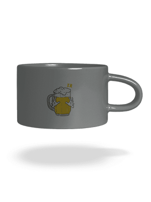 I wanna beer hrnek makronka Grey Macaron