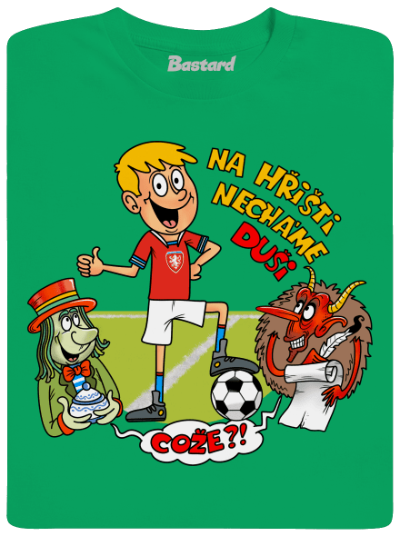 Na hřišti necháme duši pánské tričko Kelly Green