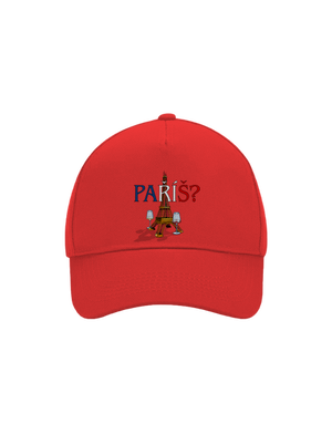 Paříš kšiltovka baseballka Classic Red