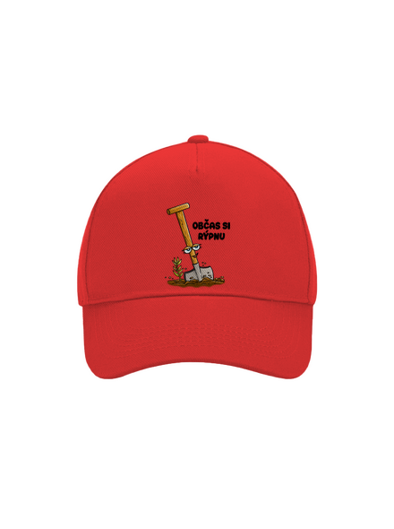Občas si rýpnu kšiltovka baseballka Classic Red