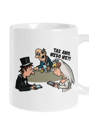 Svatební obřad klasický hrnek White