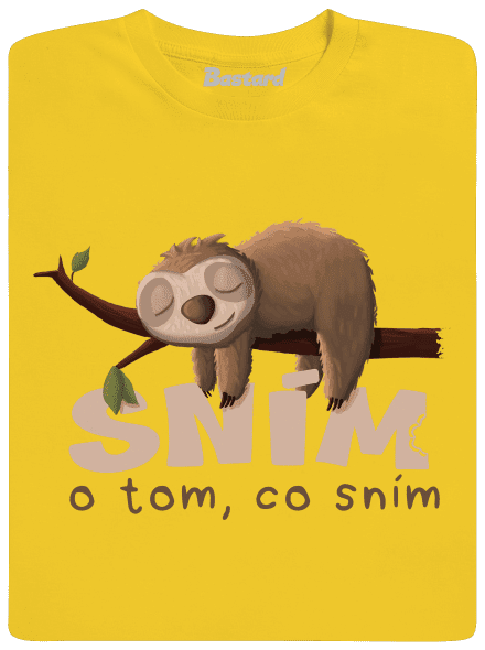 Sním o tom, co sním pánské tričko Gold