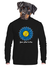 unisex mikina bez kapuce