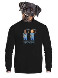 unisex mikina bez kapuce