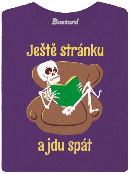 Ještě stránku dámské tričko premium Purple