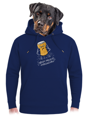 Někdy vybouchnu unisex mikina premium Navy