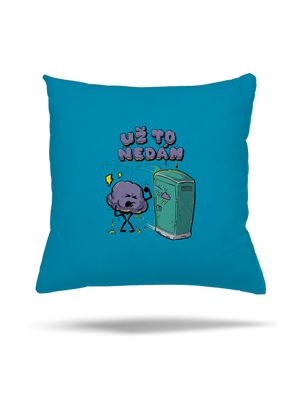 Už to nedám polštář Blue Turquoise