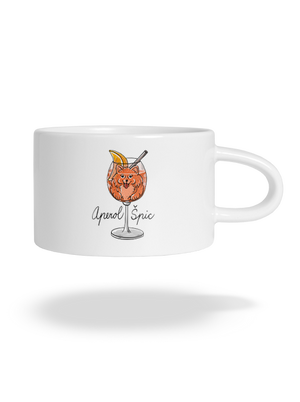 Aperol Špic hrnek makronka White