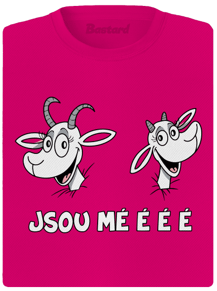 Kozy Jsou méééé dámské sportovní tričko Neon Pink