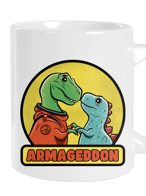 Armageddon velký hrnek White