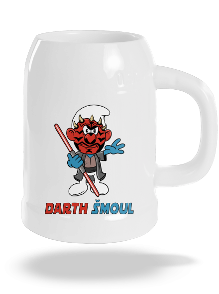 Darth Šmoul půllitr White