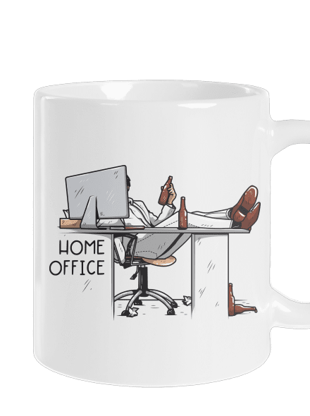 Home Office klasický hrnek White