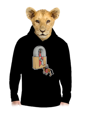 dětská mikina klokanka