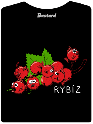 Rybíz dámské tričko Black