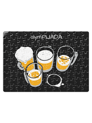 Pijáda puzzle White