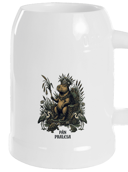 Pán pralesa půllitr White