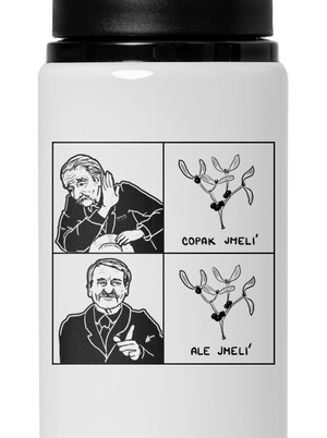 Cimrman: Copak jmelí lahev na vodu White