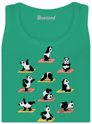 Pandí jóga dámské tílko klasické Mint Mal