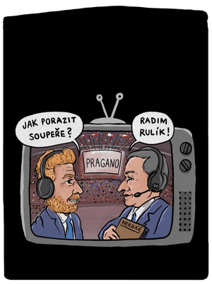 Radim rulík dámská mikina na zip Black