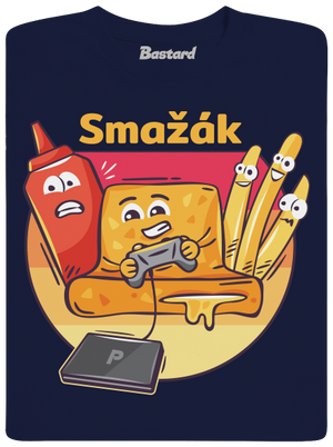 Smažák pánské tričko Navy