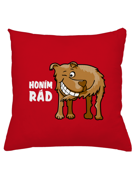 Honím rád polštář Red