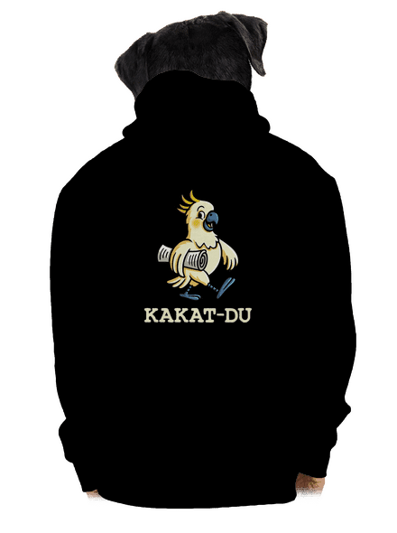 Kakat-du pánská mikina na zip Black