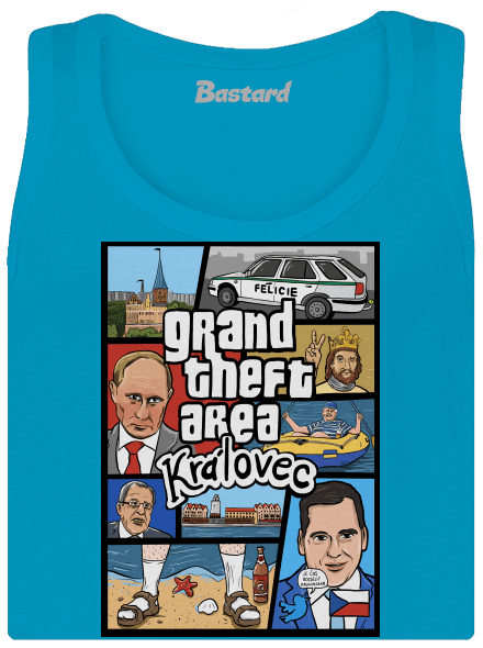 Královec dámské tílko klasické Blue Atol
