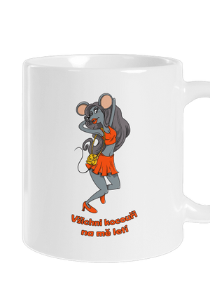 Myška klasický hrnek White