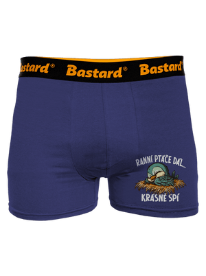 Ranní ptáče spí boxerky Blue Navy