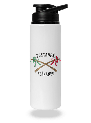 Flákanec lahev na vodu White