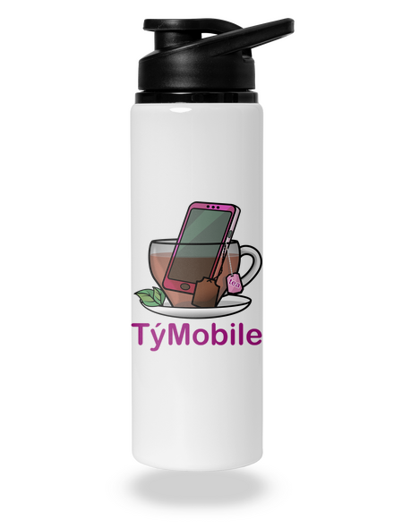 TýMobile lahev na vodu White