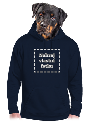 Vlastní potisk pánská mikina klokanka Navy