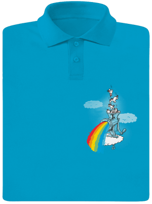 Jak vzniká duha pánská polokošile Blue Atol