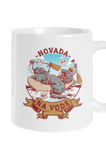 Hovada na vodě klasický hrnek White