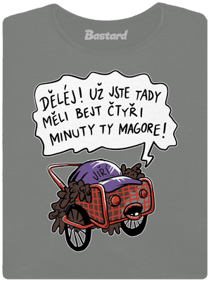 Jiří kára dámské tričko Dark Gray Melange