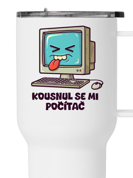 Kousnul se mi počítač termohrnek White