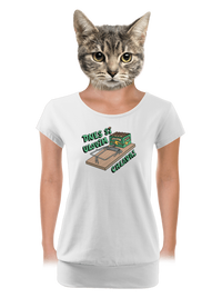 dámské tričko s lemem