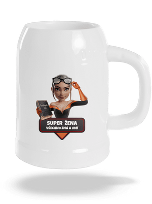 Super máma půllitr White