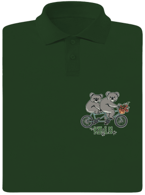 Koalo pánská polokošile Bottle Green Mal