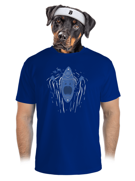 Ahhhh! pánské sportovní tričko Royal Blue Mal
