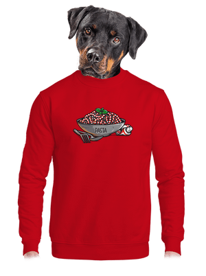 unisex mikina bez kapuce