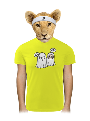 La bu bu dětské sportovní tričko Neon Yellow