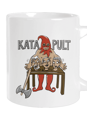 Kata pult velký hrnek White