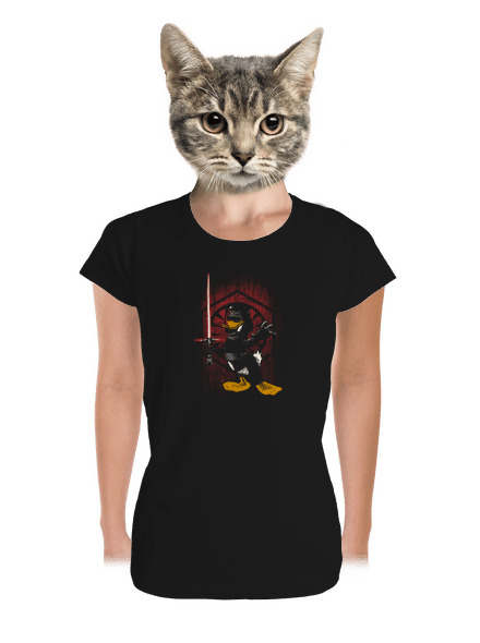 Kylo Duck dámské tričko premium Black