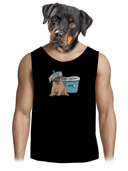 Mops pánské tílko Black