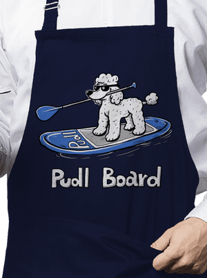 Pudl board zástěra Navy