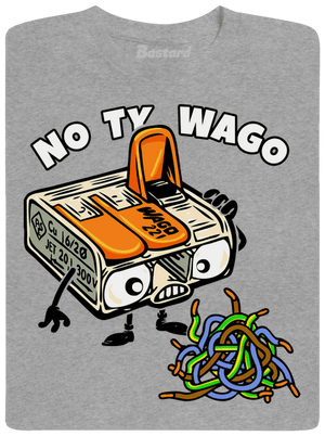 Wago svorka pánské tričko Sport Grey