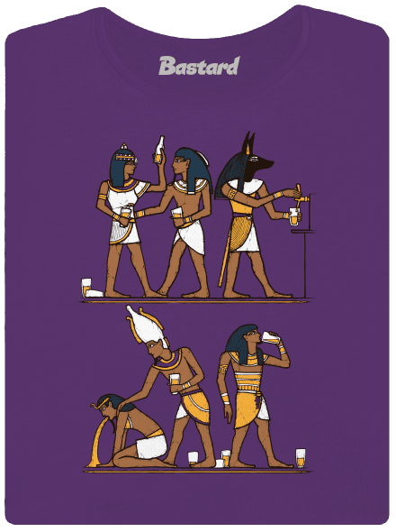 Egyptská párty dámské tričko premium Purple