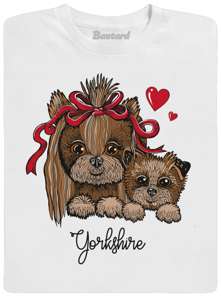 Yorkshire dětské tričko White